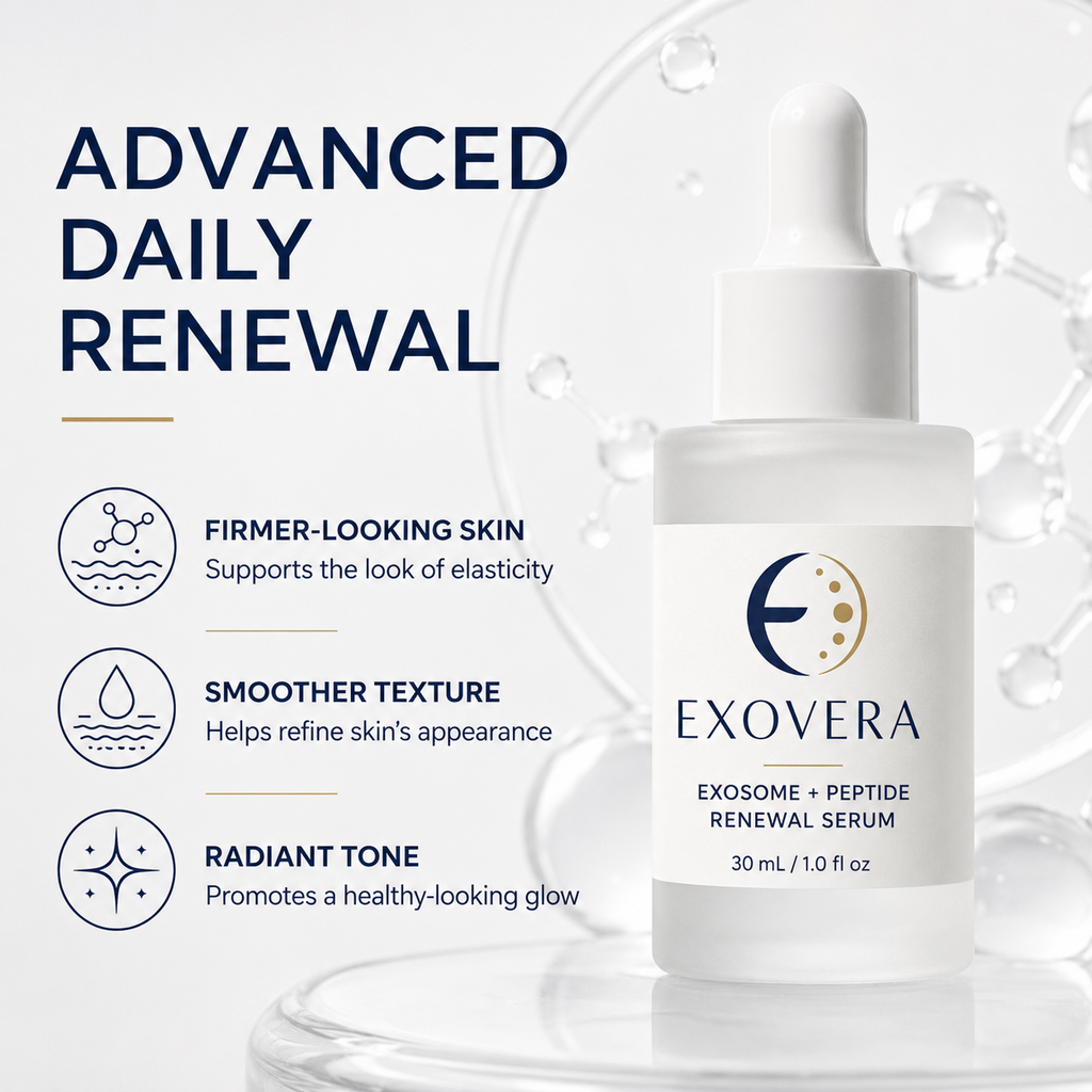 Exovera Exosome + Peptide Renewal Serum