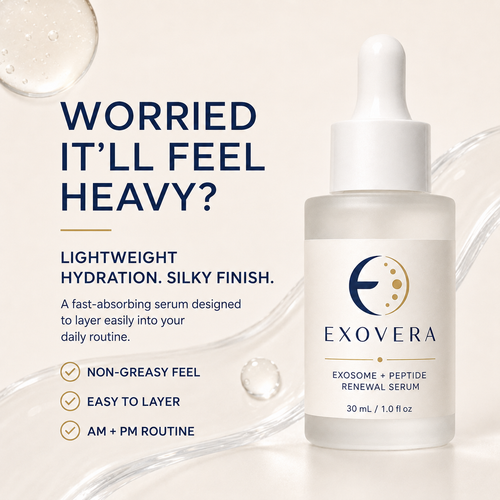Exovera Exosome + Peptide Renewal Serum
